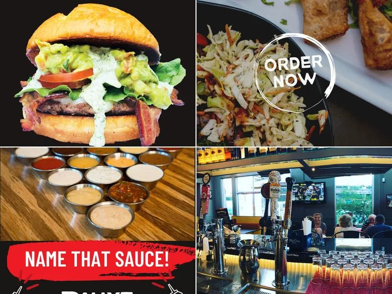 Food and dining at Rally5 Crafted Eats & Bar